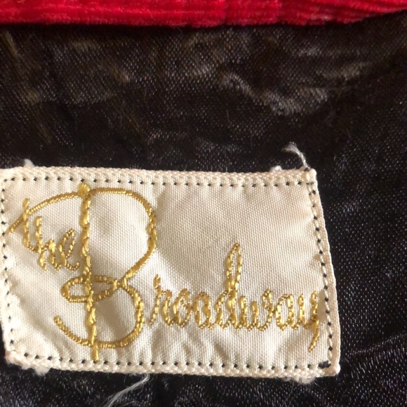 THE BROADWAY red color Corduroy Robe - Picture 7 of 14